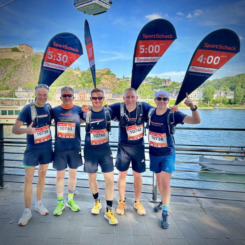 B2Run am Deutschen Eck