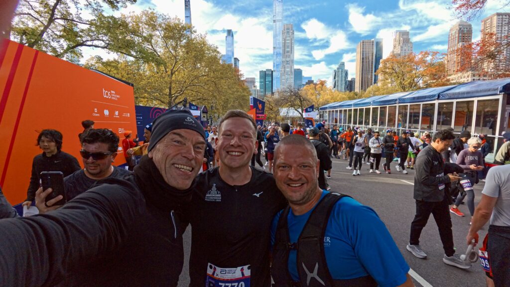 Gregor Jaeger im Central Park Zieleinlauf 5K Lauf