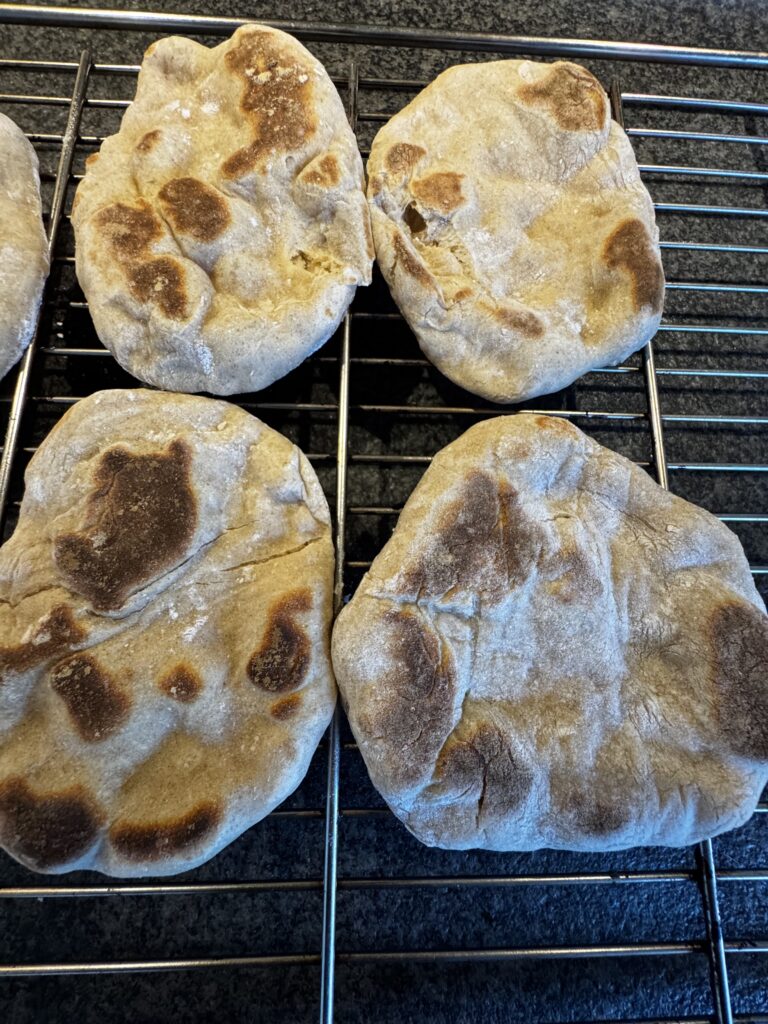 Mein Dinkel-Roggen-Naan-Brot Perfekt für Sport und Alltag 🌾