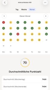 Im März wurde für mich immer sichtbarer, wie stark Schlafrhythmus, Erholung und Tagesgefühl zusammenhängen.