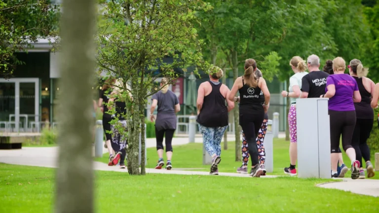Lauftraining für Anfänger an der Zikkurat Mechernich.